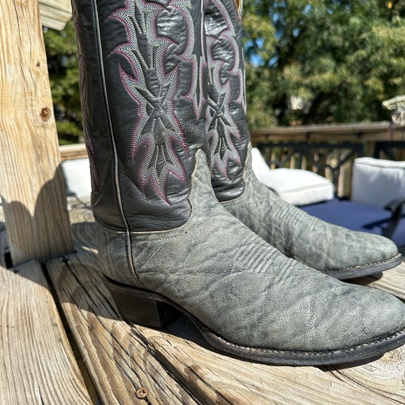Tony Lama Other - Tony Llama Natural Elephant Boots. Men's size 8.5D
